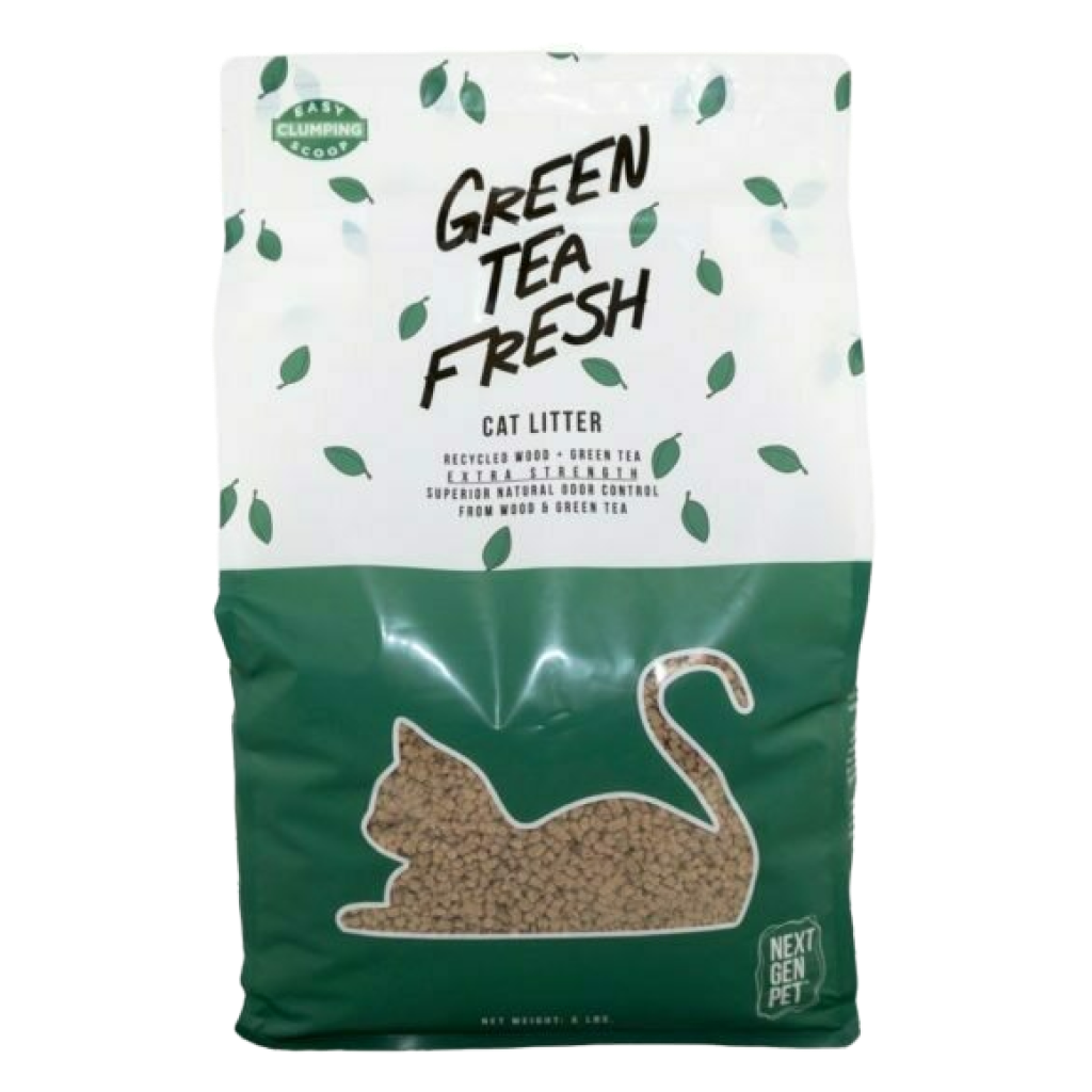 Green Tea Fresh Cat Litter 5-lb Bag image number null