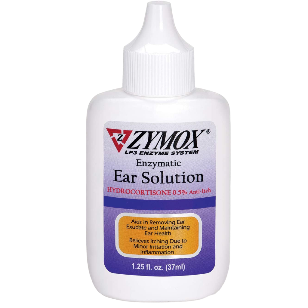 Zymox Enzymatic Ear Solution With 0.5% Hydrocortisone 1.25-oz image number null