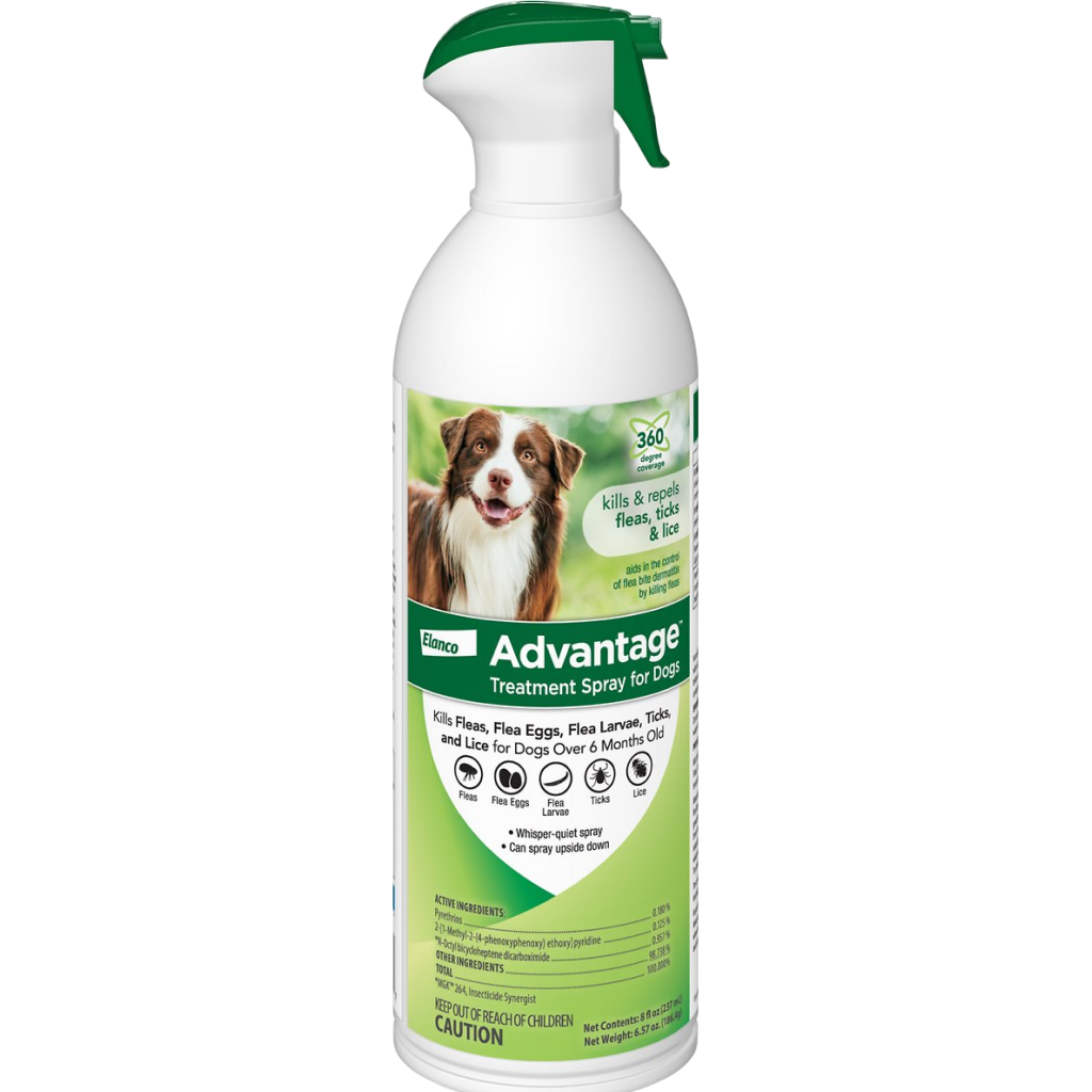 Advantage Flea & Tick Treatment Spray For Dogs, 8 Fl.-oz image number null