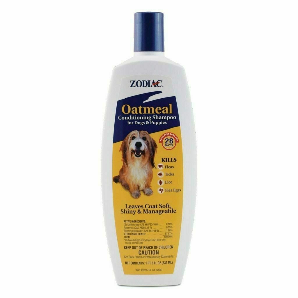 Zodiac Oatmeal Conditioning Shampoo For Dogs & Puppies image number null