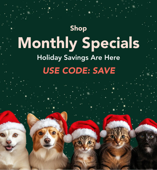 December Monthly Specials; Use Code Save