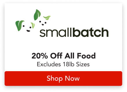 20% off selected SMALLBATCH food; use code "FRENZY26" at checkout