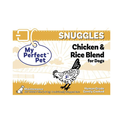 FROZEN My Perfect Pet Snuggles Chicken & Rice Gently Cooked Dog Food (8-pack), 4-lb