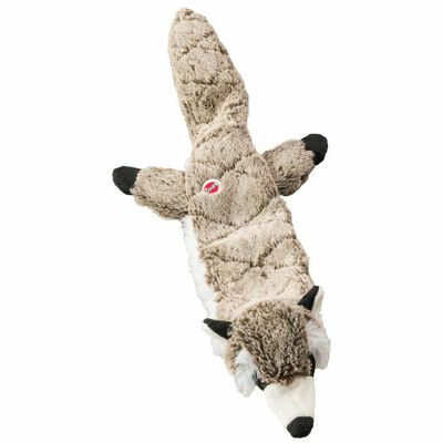 Skinneeez Quilted Racoon Dog Toy