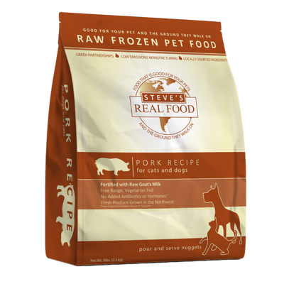 Frozen Pork Diet For Dogs & Cats