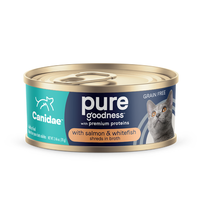Canidae With Salmon And Whitefish In Broth Cat Can