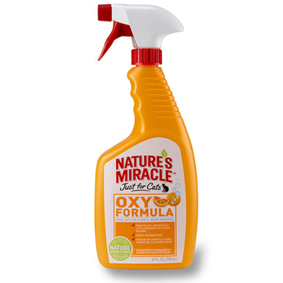 Nature's Miracle Cat Oxy Formula Stain & Odor Remover Spray, 24-oz