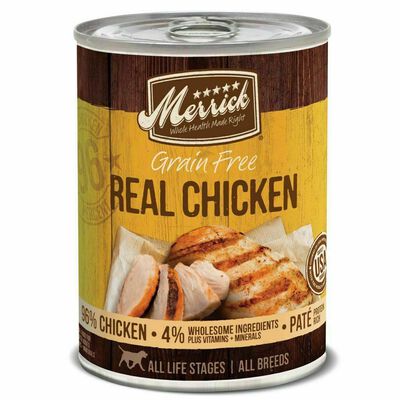 Merrick Grain Free 96% Real Chicken