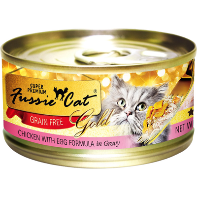 Fussie Cat Super Premium Chicken With Egg Formula In Gravy 2.82-oz