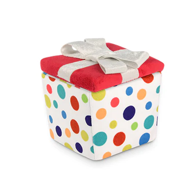 P.L.A.Y. Pet Pawfect Present Party Time Birthday Plush Toy, 1-count