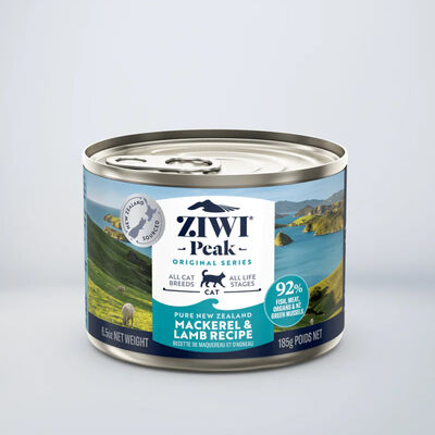 ZIWI Peak Mackerel and Lamb Recipe Cat Can, 6.5-oz