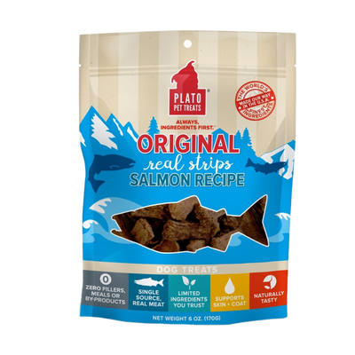 Original Real Strips Salmon 6-oz