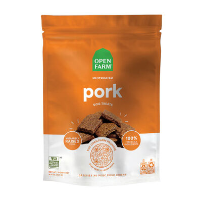 Open Farm Dehydrated Pork Treats, 4.5-oz