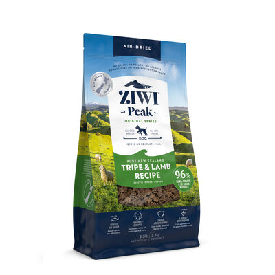 ZIWI Peak Air-Dried Tripe & Lamb Recipe Dog Food, 5.5-lb