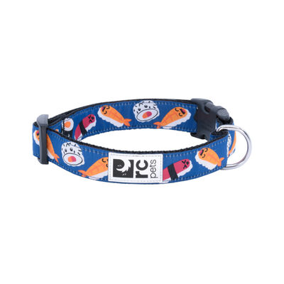 RC Pets 1" Dog Clip Collar Sushi, Large