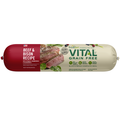 Freshpet Vital Grain Free Beef & Bison 2-lb