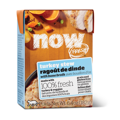 NOW FRESH Grain Free Turkey Stew for cats 6.4oz