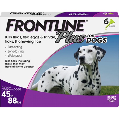 44-88-lb 6 Pack Frontline Dog