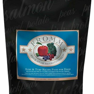 Fromm Four-Star Nutritionals® Surf & Turf Recipe Food for Dogs, 12-lb