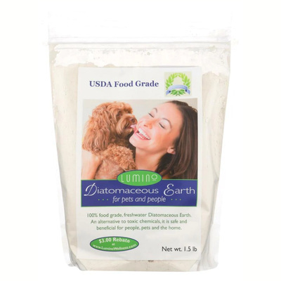 Lumino Diatomaceous Earth For Pets & People 1.5-lb