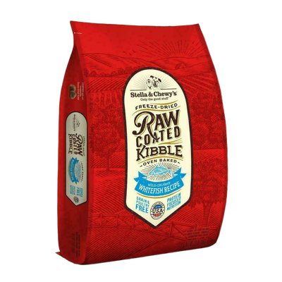 Stella & Chewy's Dog Raw Coated Kibble, Wild-Caught Whitefish, 22-lb