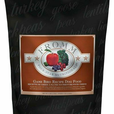 Fromm Four-Star Nutritionals® Game Bird Recipe Dog Food, 4-lb