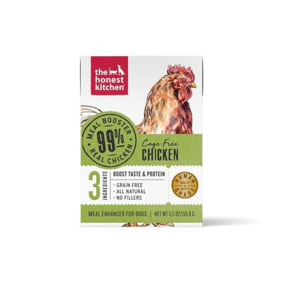 The Honest Kitchen Meal Booster: 99% Chicken Dog Food Topper, 5.5-oz x1
