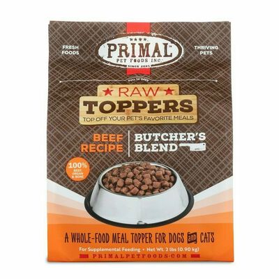 Frozen Beef Butcher's Blend Topper 2-lb