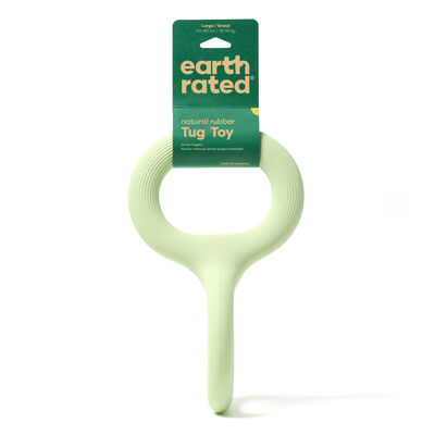 Earth Rated Large Tug Rubber Dog Toy, 1-count