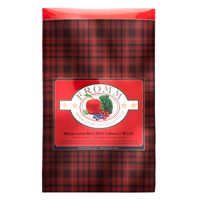 Fromm Four-Star Nutritionals&reg; Highlander Beef, Oats, 'n Barley&trade; Recipe Food for Dogs 26lb