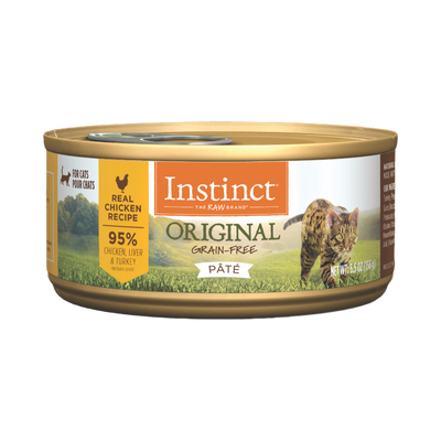 Instinct Original Grain-Free Pate Real Chicken Recipe Canned Cat Food