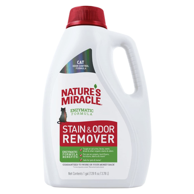 Nature's Miracle Cat Stain And Odor Remover, 1-gal