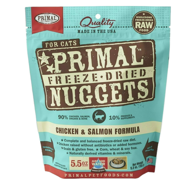 Feline Chicken & Salmon Formula Nuggets 5.5-oz