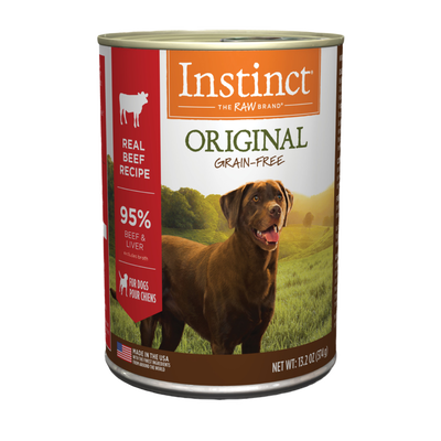 Instinct Original Grain-Free Real Beef Recipe Canned Dog Food
