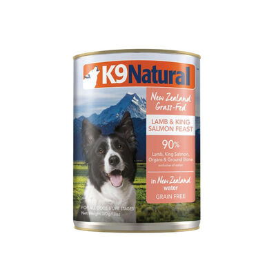 K9 Natural Lamb & King Salmon Feast Dog Can, 13-oz