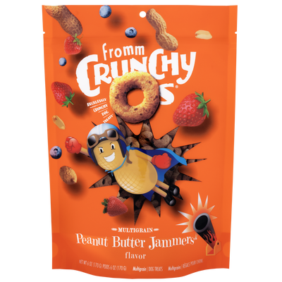 Fromm Crunchy Os® Peanut Butter Jammers™ Flavor Dog Treats, 6-oz