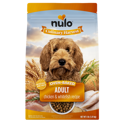 Nulo Dog Culinary Harvest Chicken & Whitefish Dry food, 4-lb