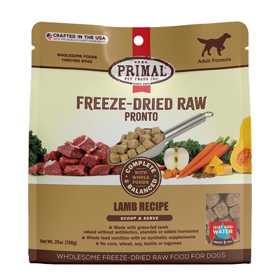 Primal freeze dried dog food near me outlet