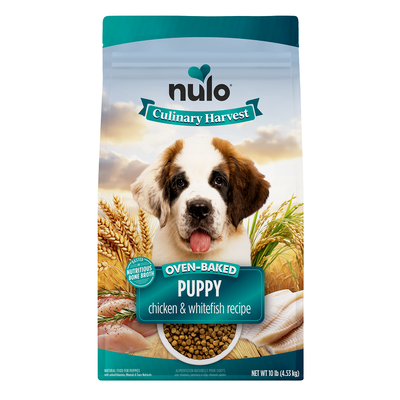 Nulo Puppies Culinary Harvest Chicken & Whitefish Dry food,10-lb