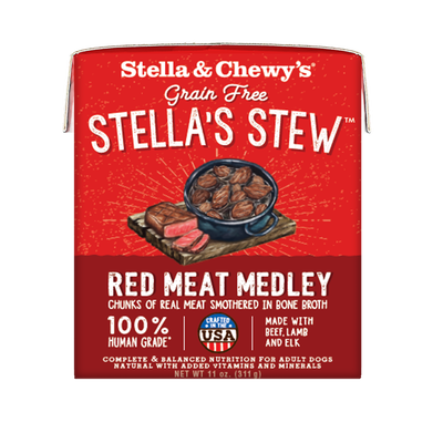 Stella & Chewy's Dog Stella's Stew, Red Meat Medley, 11 Fluid-oz