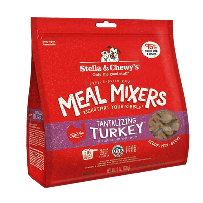 Stella & Chewy's Dog Freeze-Dried Raw, Tantalizing Turkey Meal Mixers
