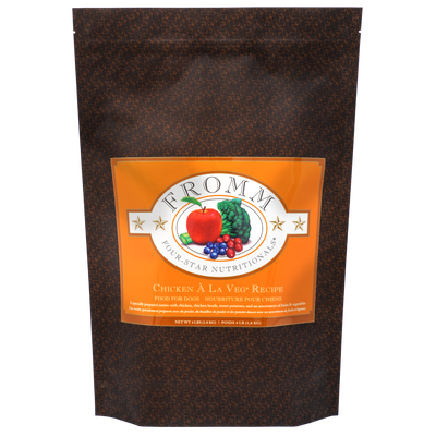 Fromm Four-Star Nutritionals® Chicken À La Veg® Recipe Food for Dogs, 4-lb