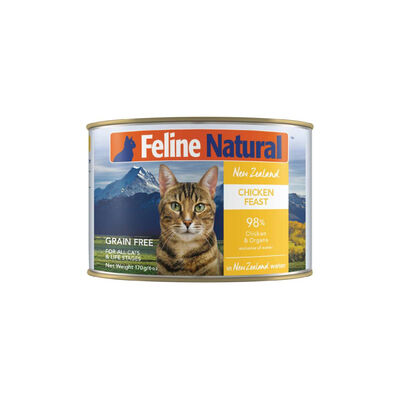 Feline Natural Chicken Feast Cat Can, 6-oz