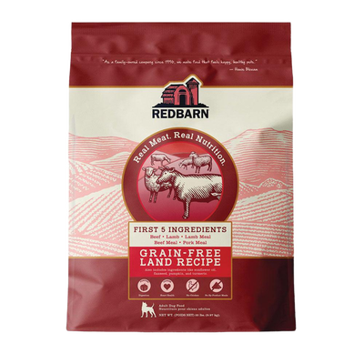 Redbarn Grain Free Land Recipe Dog Food 22-lb Bag