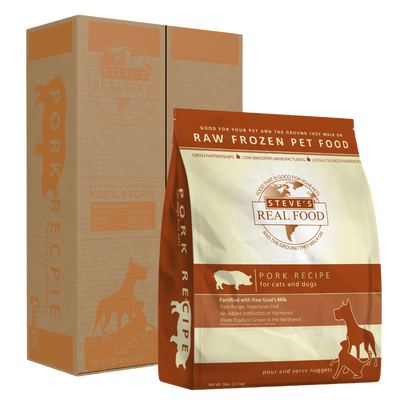Frozen Pork Diet For Dogs & Cats