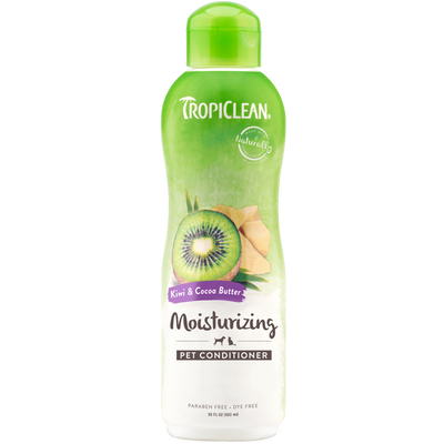 TropiClean Kiwi & Cocoa Butter Moisturizing Conditioner for Pets, 20oz