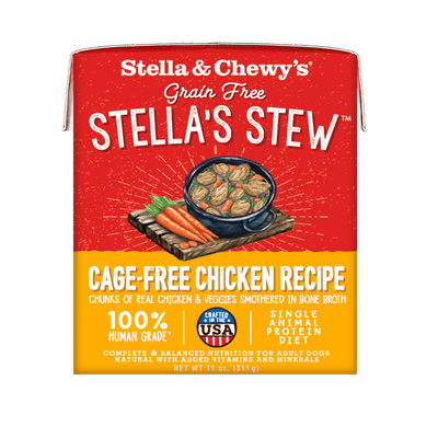 Stella & Chewy's Dog Stella's Stew, Cage Free Chicken Recipe, 11 Fluid-oz