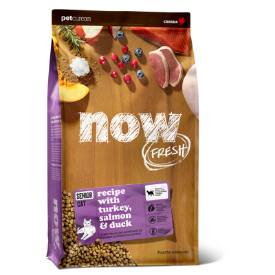 NOW FRESH Grain Free Senior Recipe for cats 3lb