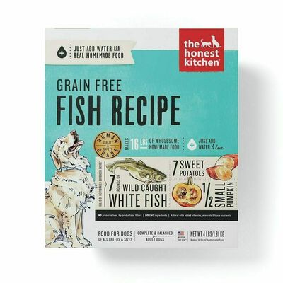 The Honest Kitchen Grain Free Fish Dog Food Recipe