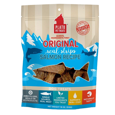Original Real Strips Salmon 18-oz